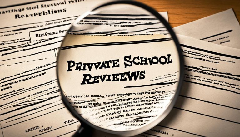 Private school reviews